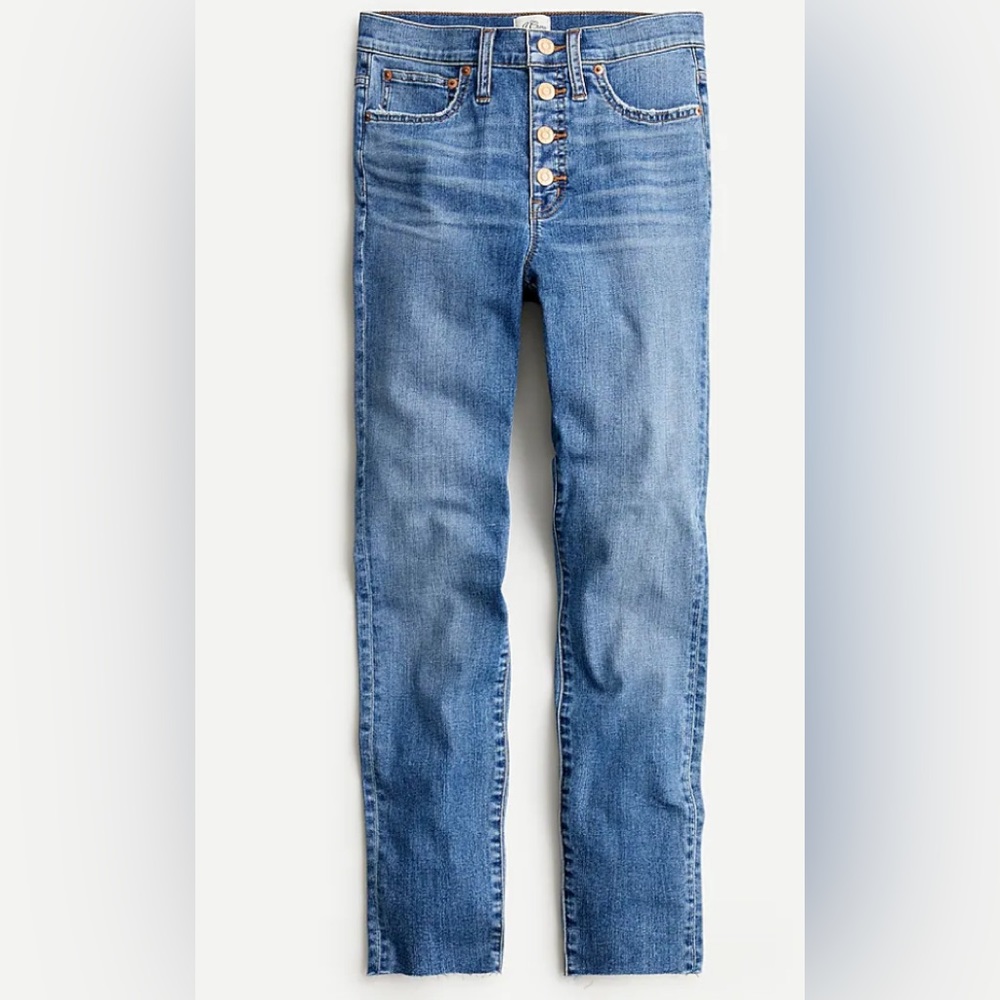 J. Crew 9” Toothpick Jeans - size 27” - New!